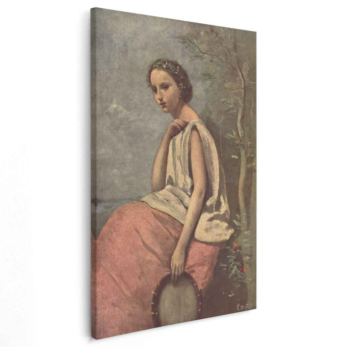 The gypsy woman (1870) by Camille Corot