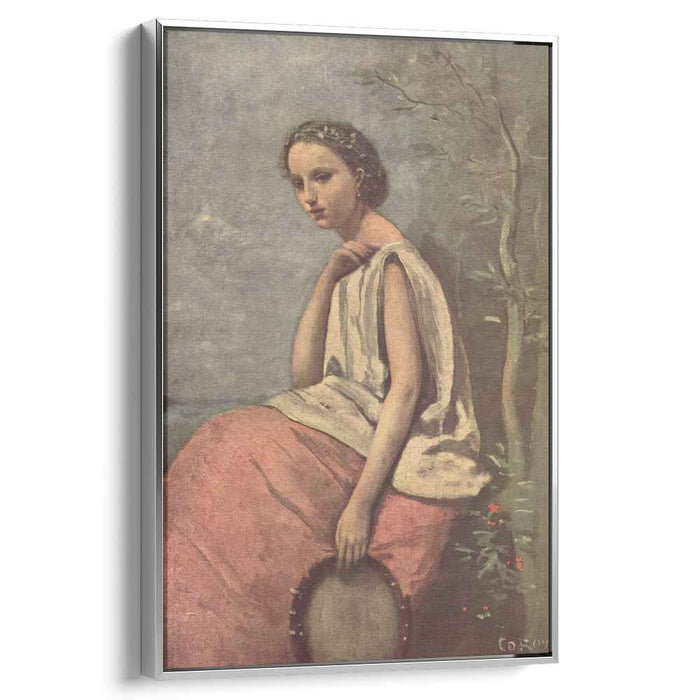 The gypsy woman (1870) by Camille Corot