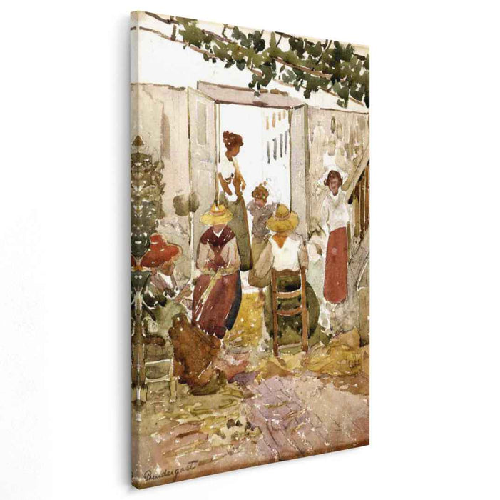 Lacemakers, Venice by Maurice Prendergast