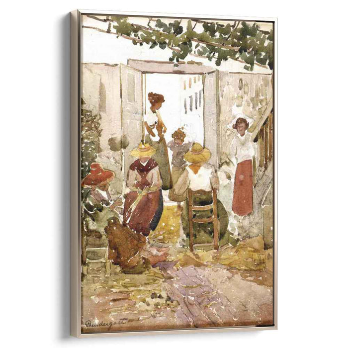 Lacemakers, Venice by Maurice Prendergast