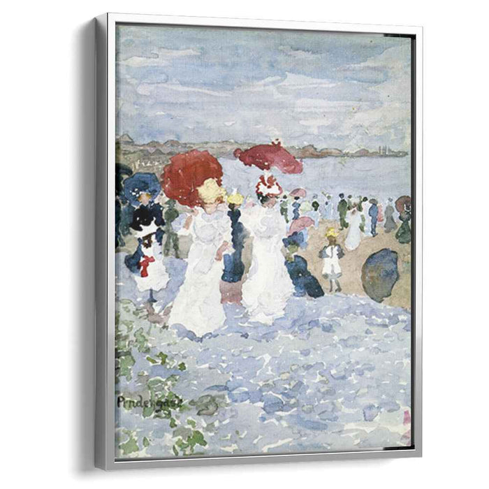 Ladies with Parasols (1897) by Maurice Prendergast