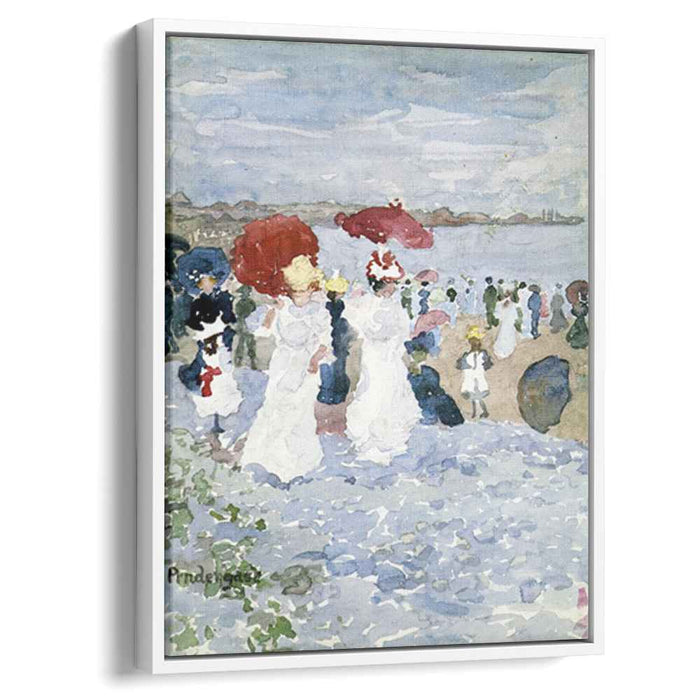 Ladies with Parasols (1897) by Maurice Prendergast