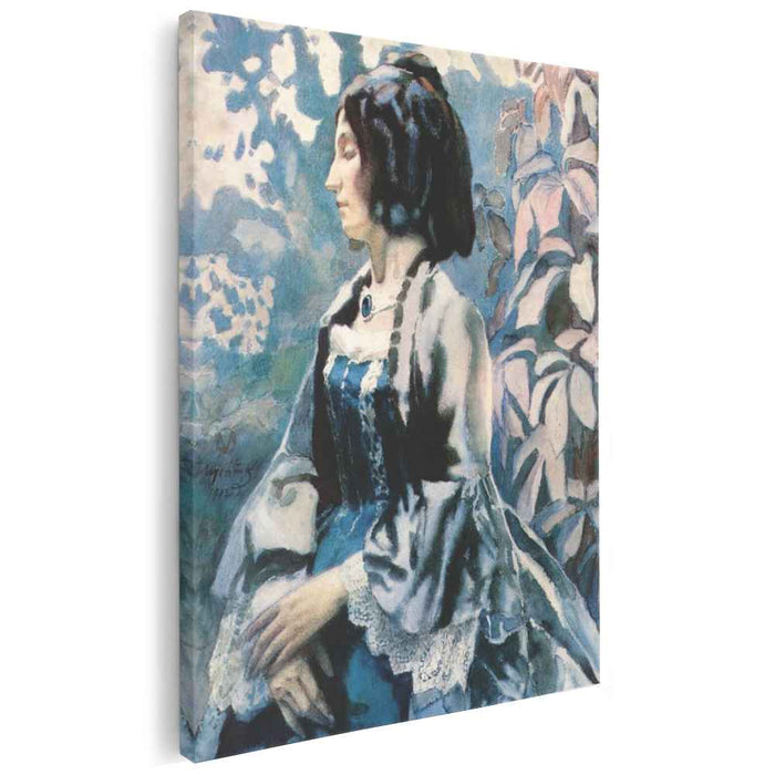 Lady in Blue (1902) by Victor Borisov-Musatov