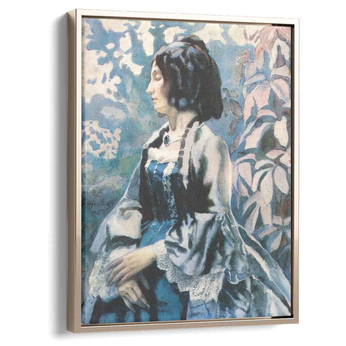 Lady in Blue (1902) by Victor Borisov-Musatov