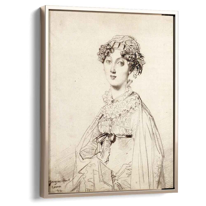 Lady William Henry Cavendish Bentinck, born Lady Mary Acheson I by Jean Auguste Dominique Ingres