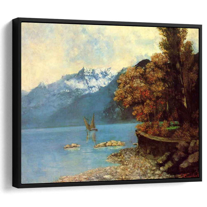 Lake Leman (1874) by Gustave Courbet