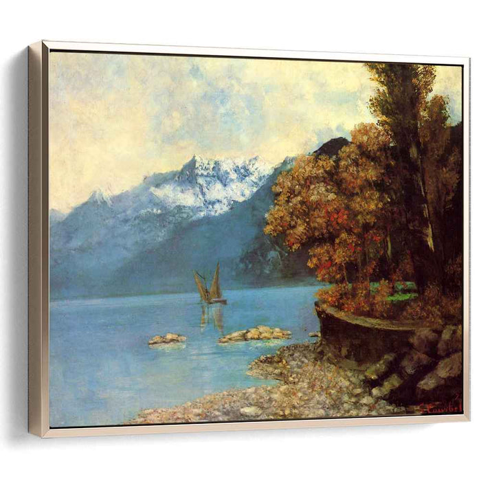 Lake Leman (1874) by Gustave Courbet