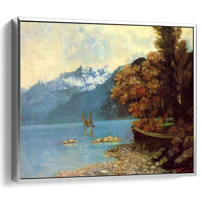 Lake Leman (1874) by Gustave Courbet