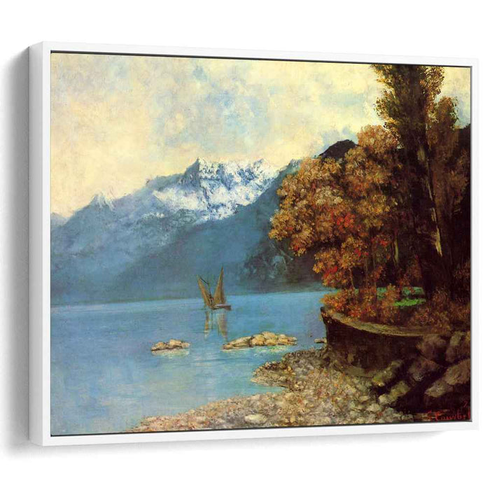 Lake Leman (1874) by Gustave Courbet