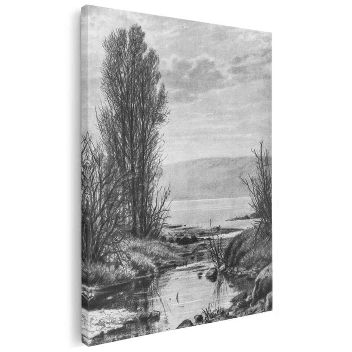 Lakeshore (1884) by Ivan Shishkin