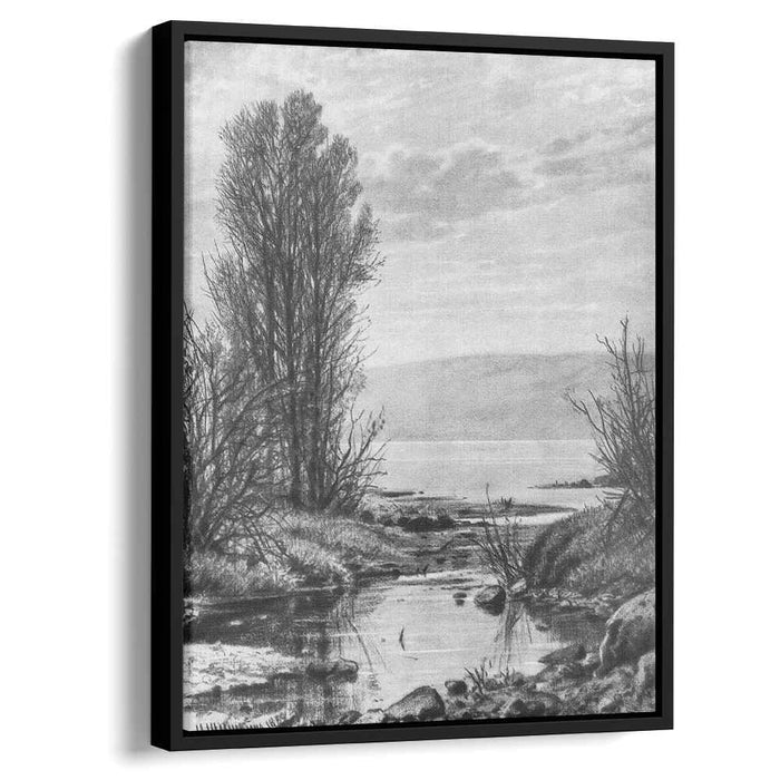 Lakeshore (1884) by Ivan Shishkin