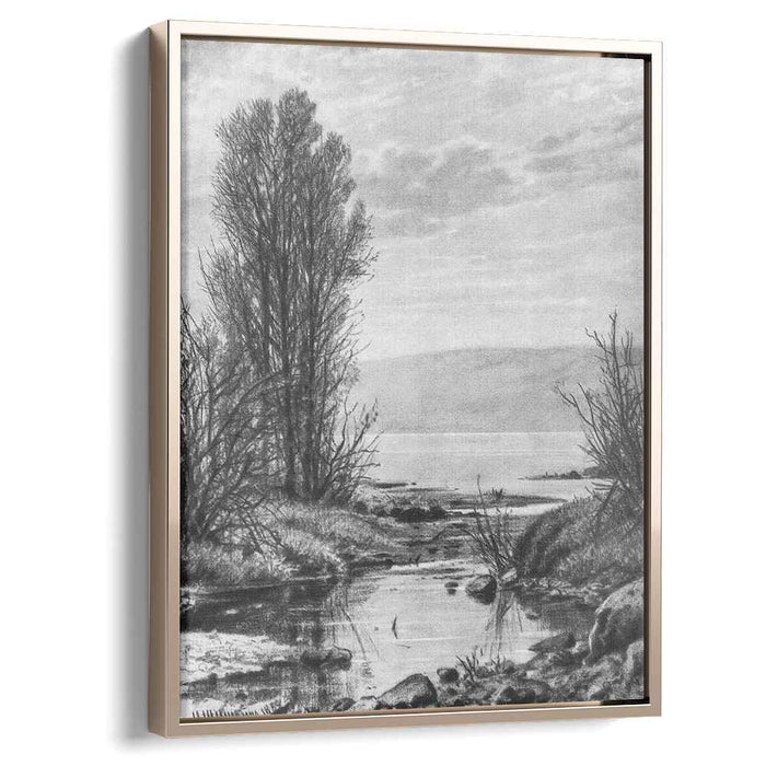 Lakeshore (1884) by Ivan Shishkin