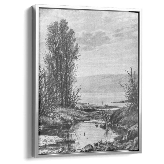 Lakeshore (1884) by Ivan Shishkin