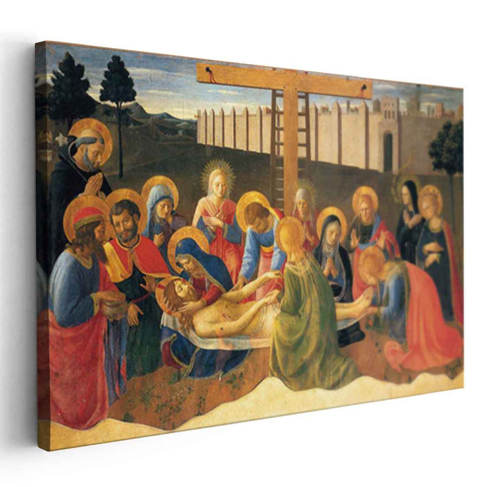 Lamentation over Christ (1441) by Fra Angelico