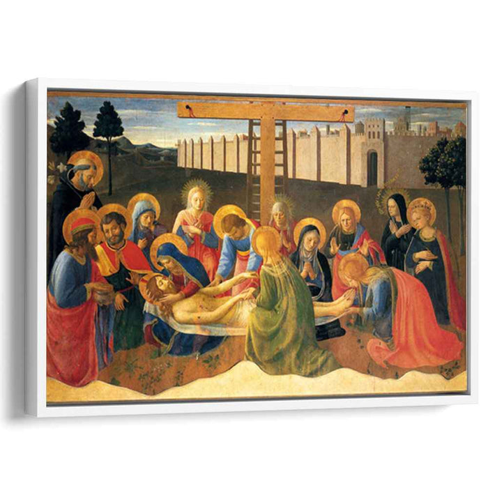 Lamentation over Christ (1441) by Fra Angelico