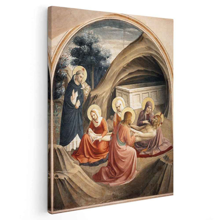 Lamentation over Christ (1442) by Fra Angelico