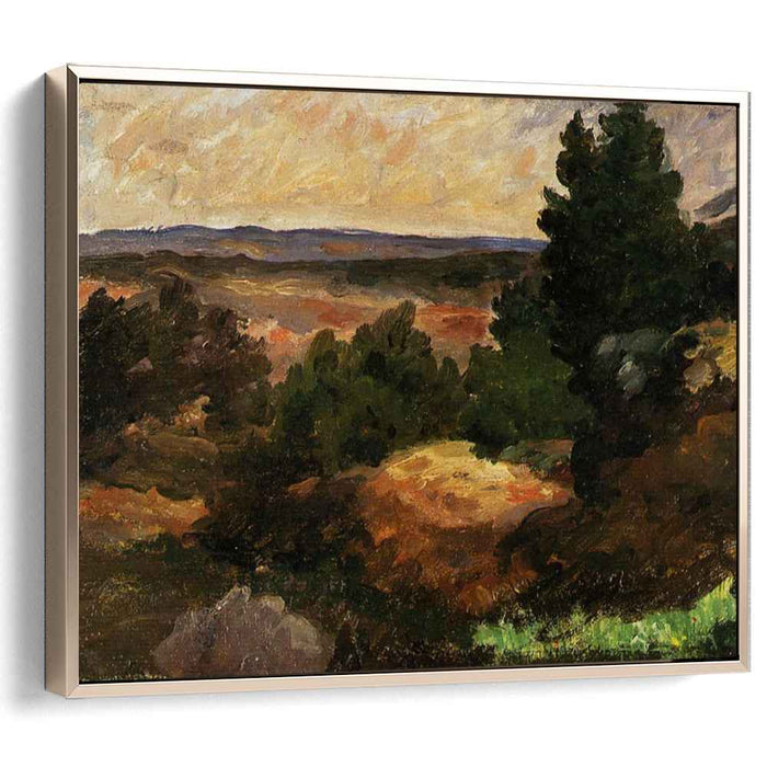 Landscape (1867) by Paul Cezanne
