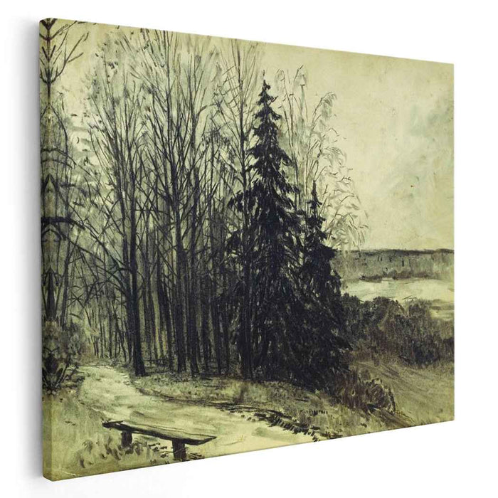 Landscape (1892) by Isaac Levitan