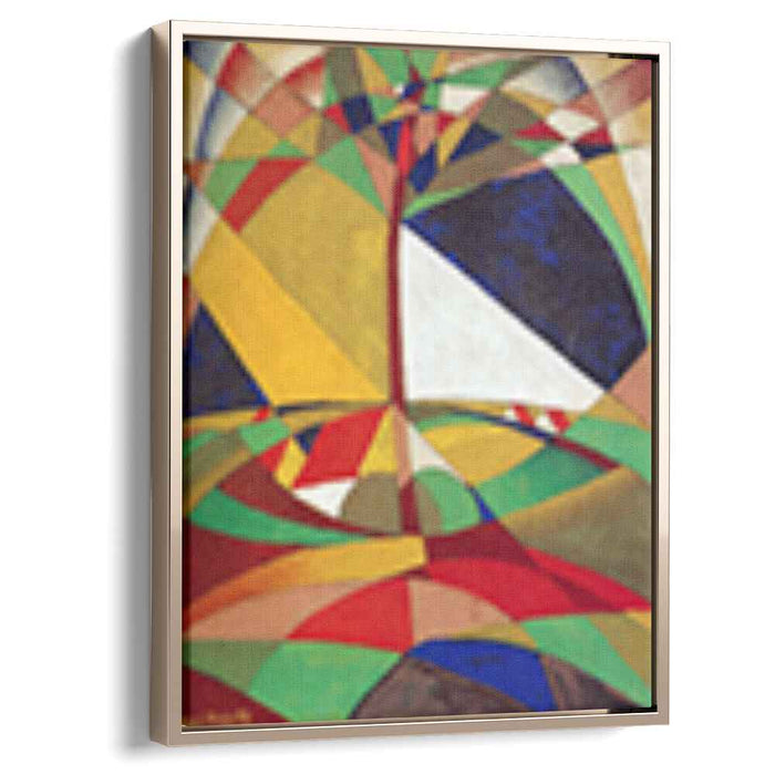 Landscape (1920) by Rene Magritte