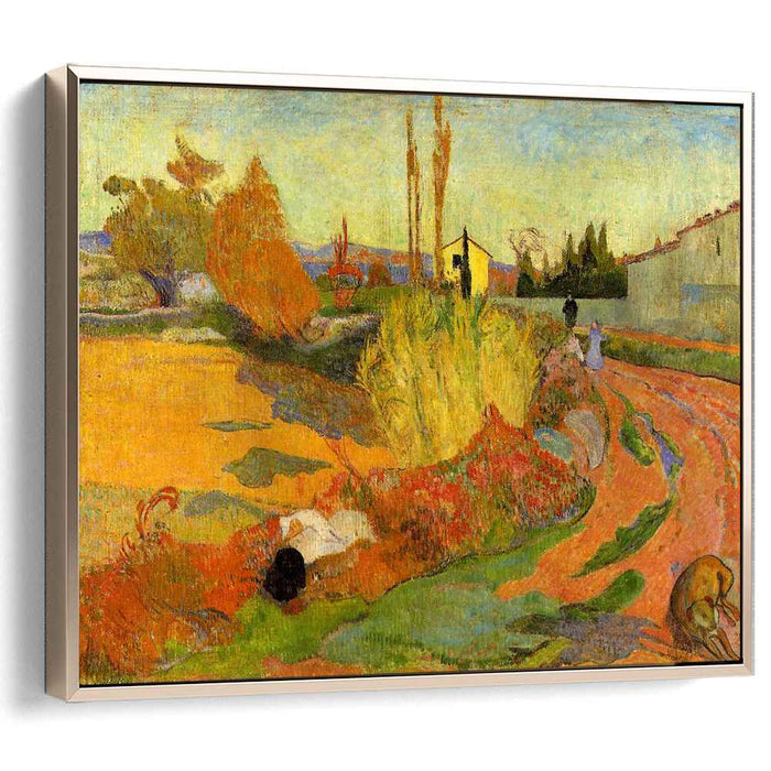 Landscape at Arles (1888) by Paul Gauguin