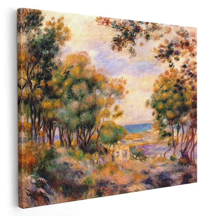 Landscape at Beaulieu (1899) by Pierre-Auguste Renoir