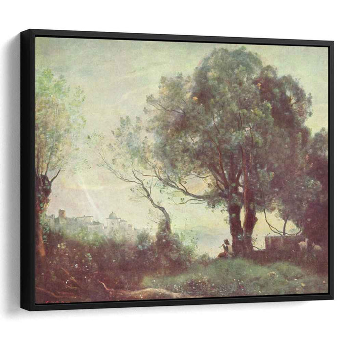 Landscape at Castel Gandolfo (1870) by Camille Corot