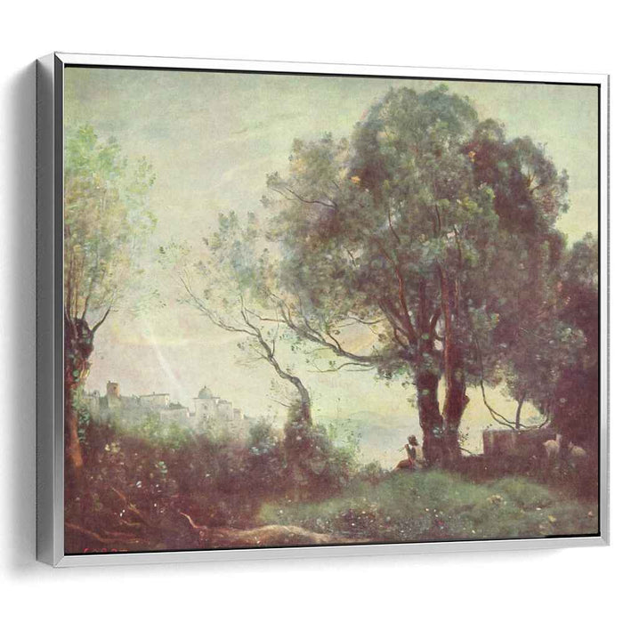Landscape at Castel Gandolfo (1870) by Camille Corot
