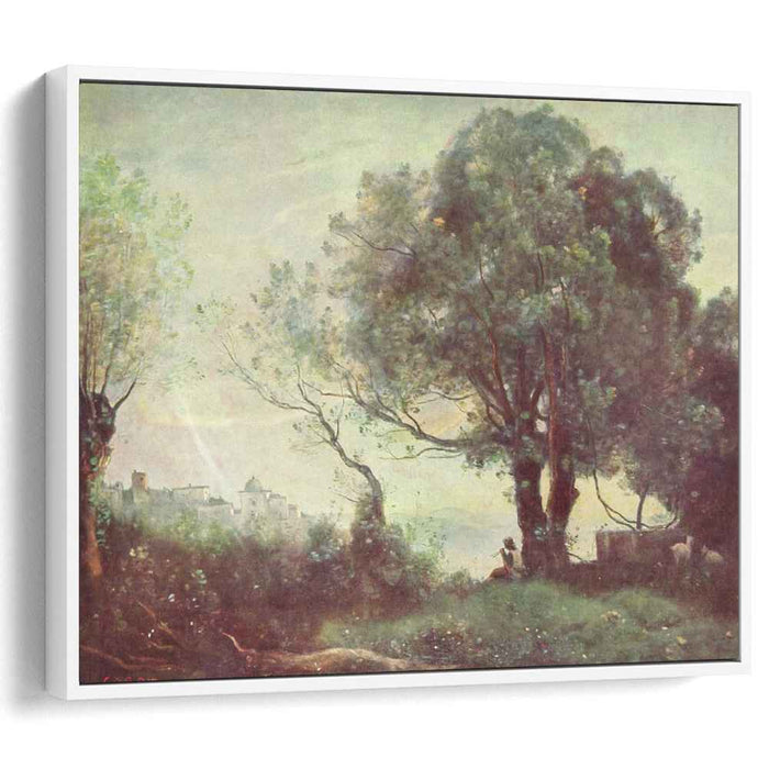 Landscape at Castel Gandolfo (1870) by Camille Corot