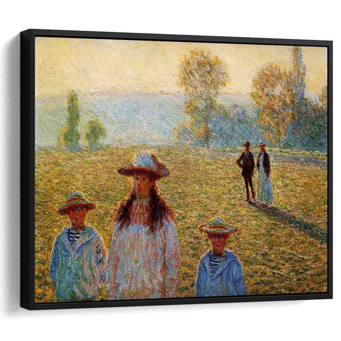 Landscape at Giverny (1888) by Claude Monet