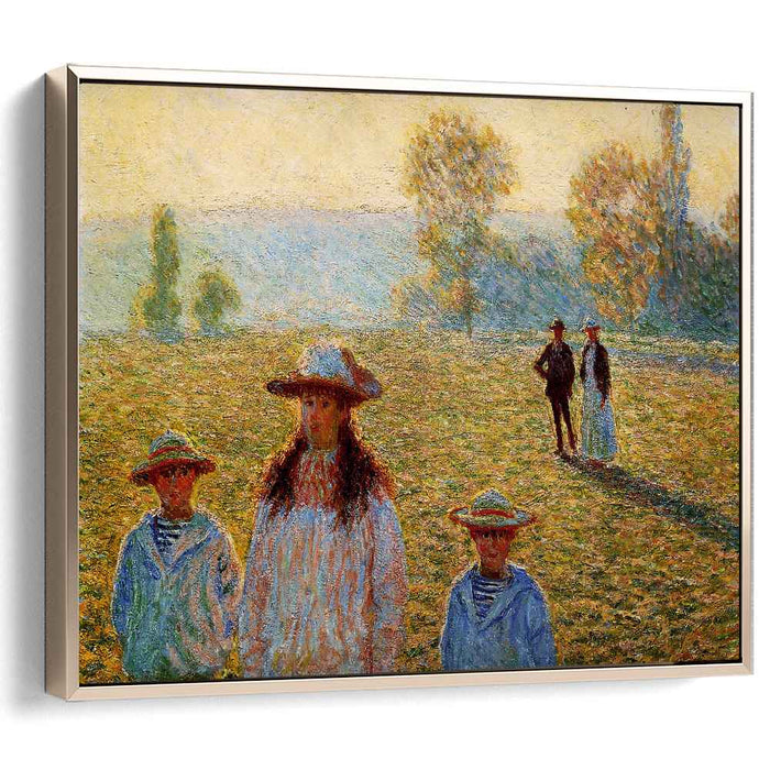 Landscape at Giverny (1888) by Claude Monet