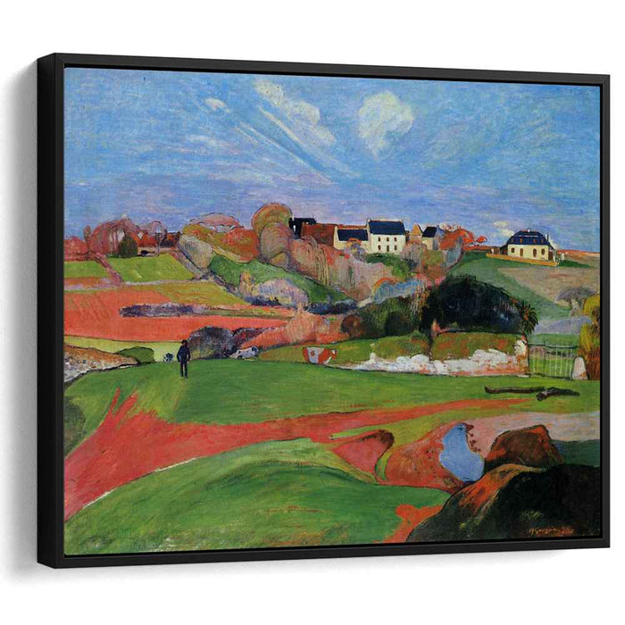 Landscape at Le Pouldu (1890) by Paul Gauguin
