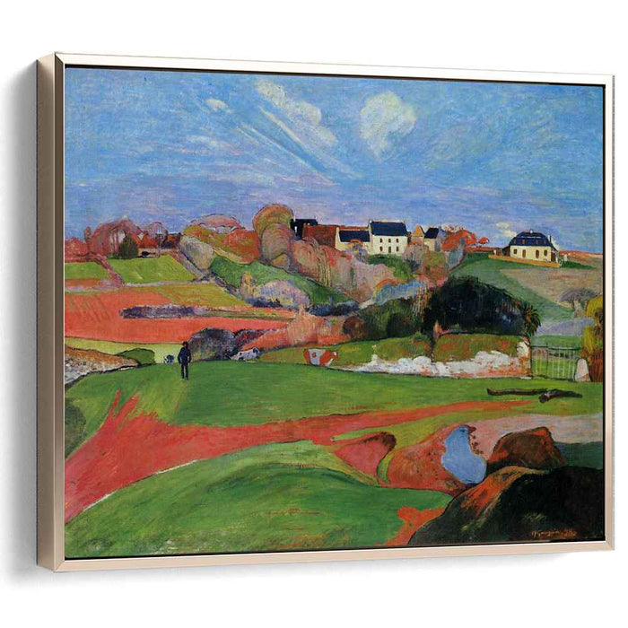 Landscape at Le Pouldu (1890) by Paul Gauguin