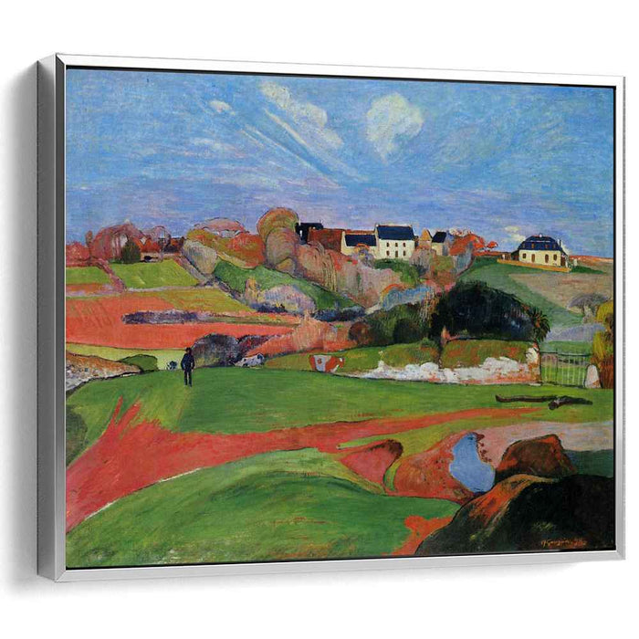 Landscape at Le Pouldu (1890) by Paul Gauguin