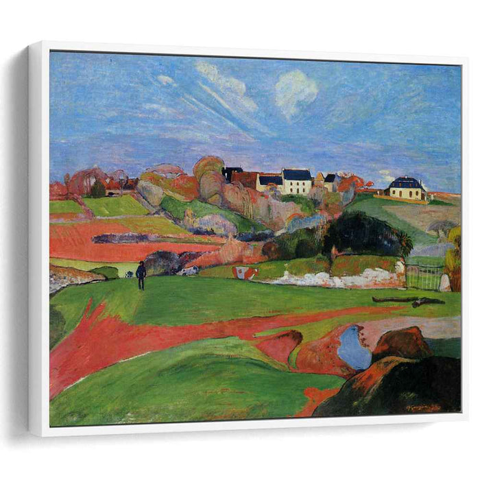 Landscape at Le Pouldu (1890) by Paul Gauguin