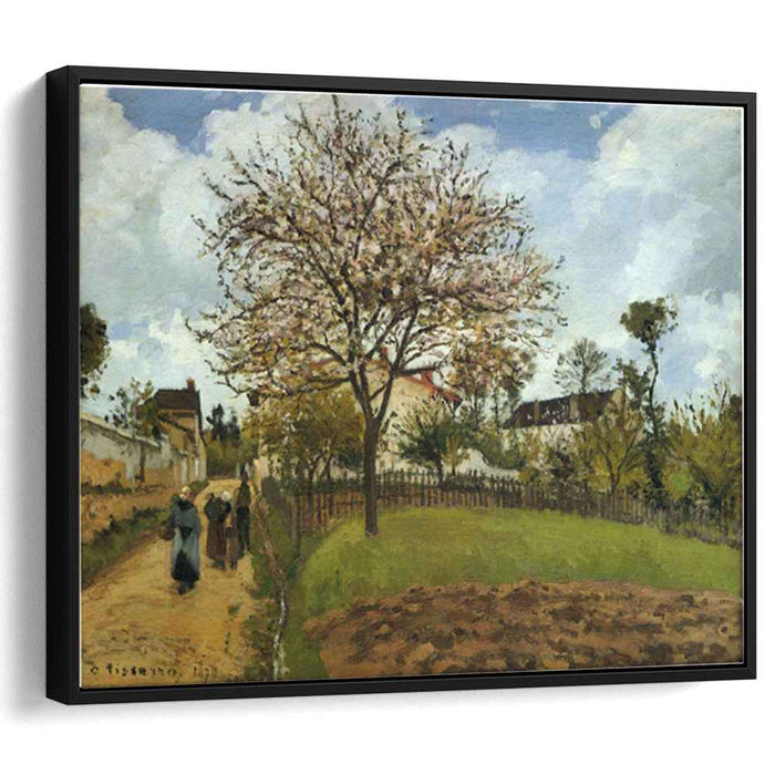 Landscape at Louveciennes (1870) by Camille Pissarro