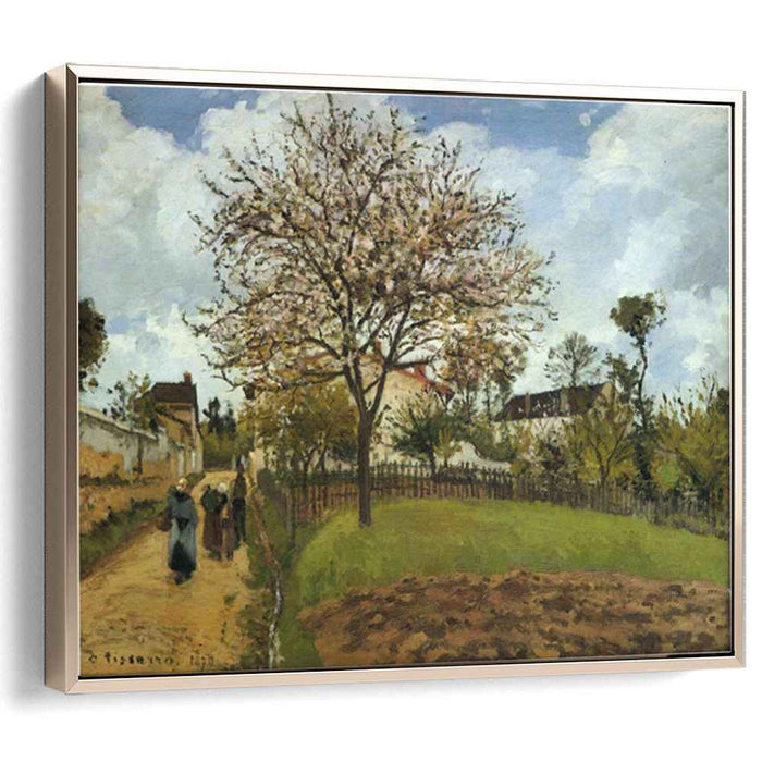 Landscape at Louveciennes (1870) by Camille Pissarro