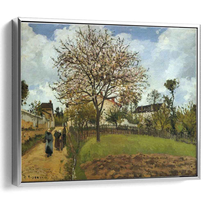 Landscape at Louveciennes (1870) by Camille Pissarro