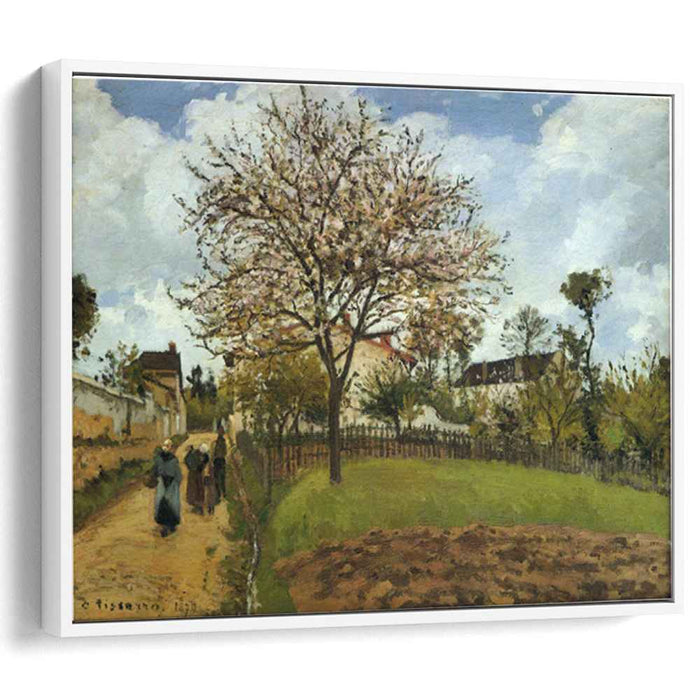 Landscape at Louveciennes (1870) by Camille Pissarro