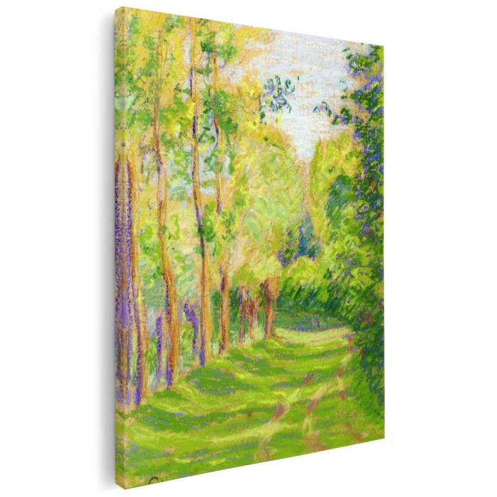 Landscape at Saint Charles by Camille Pissarro