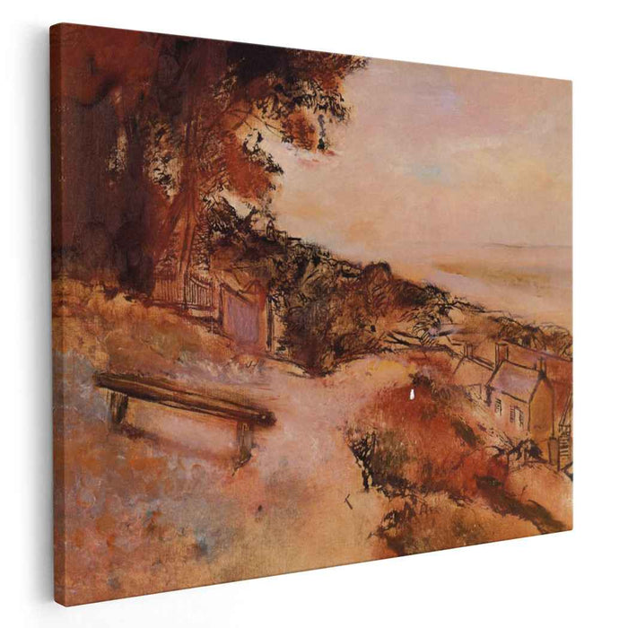 Landscape by the Sea (1898) by Edgar Degas