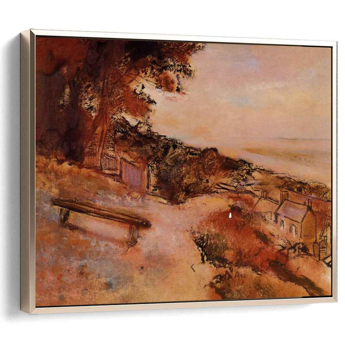 Landscape by the Sea (1898) by Edgar Degas