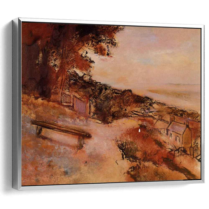 Landscape by the Sea (1898) by Edgar Degas