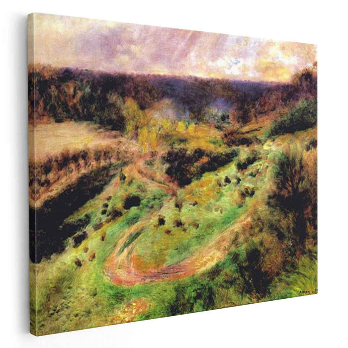 Landscape at Wargemont (1879) by Pierre-Auguste Renoir