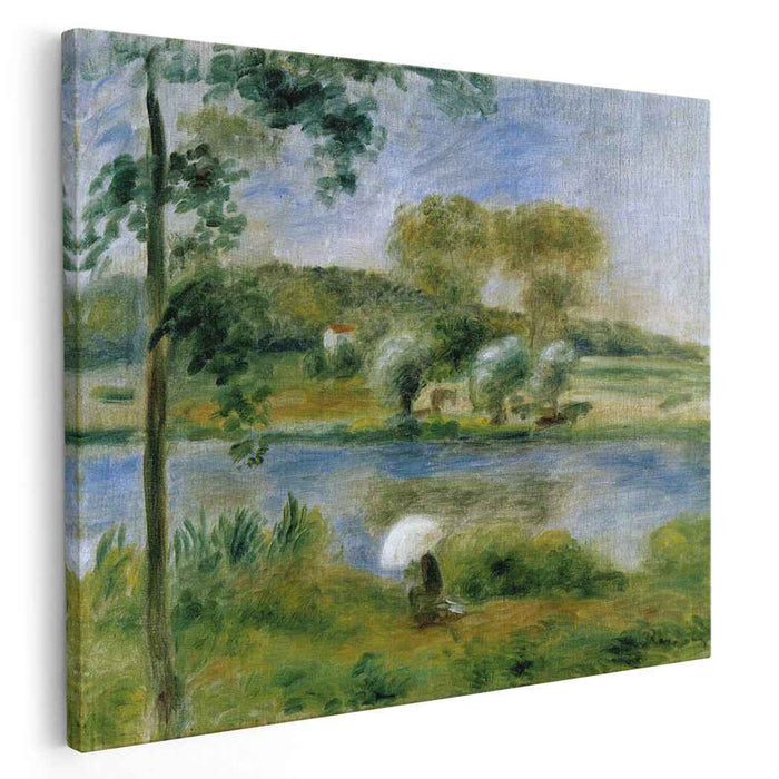 Landscape Banks of the River by Pierre-Auguste Renoir