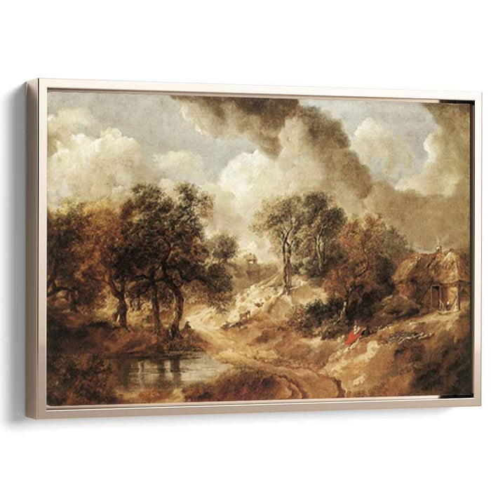 Landscape in Suffolk (1750) by Thomas Gainsborough