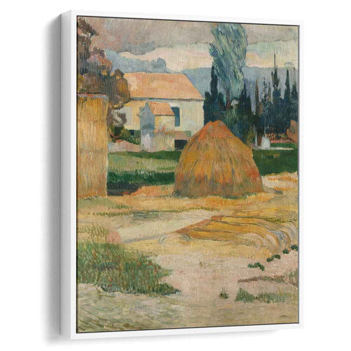 Landscape near Arles (1888) by Paul Gauguin