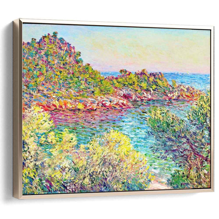 Landscape near Montecarlo (1883) by Claude Monet