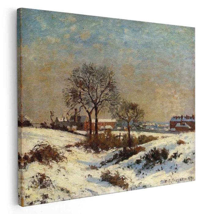 Landscape under Snow, Upper Norwood by Camille Pissarro
