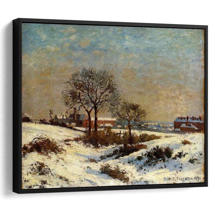Landscape under Snow, Upper Norwood by Camille Pissarro