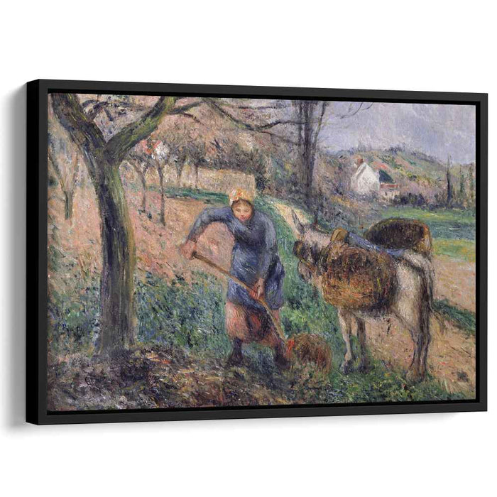 Landscape with a Donkey by Camille Pissarro